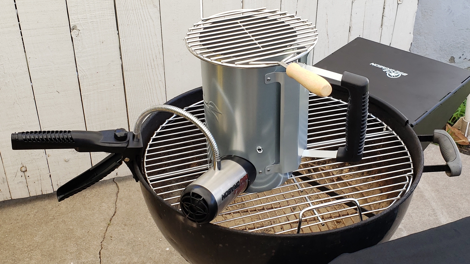 BBQ Dragon NEW Chimney Grilling Grate