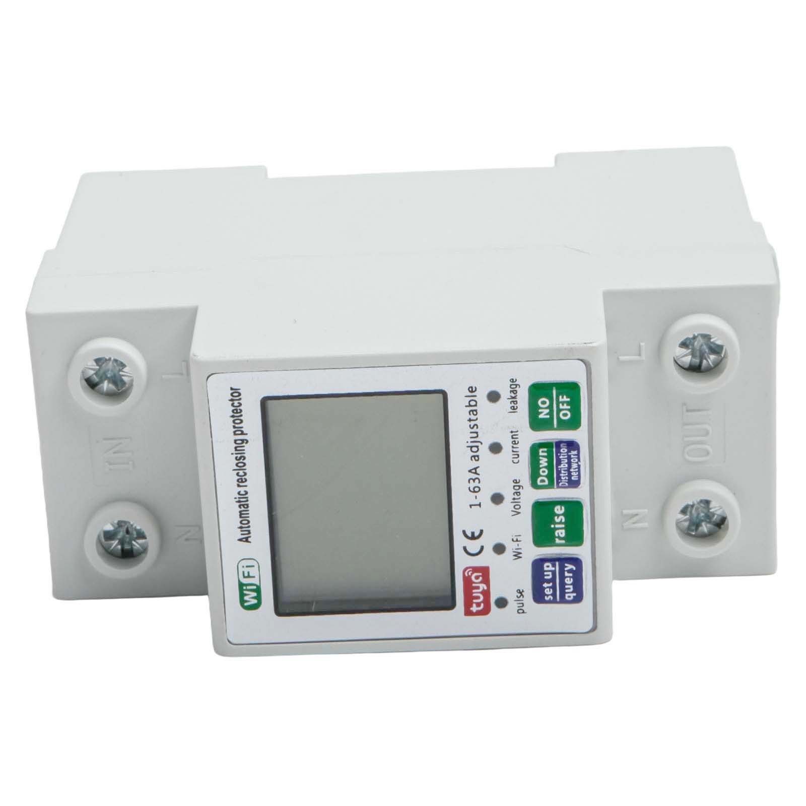 For Tuya Smart for reset Protector Switch for current Breaker Meter AC80-300V