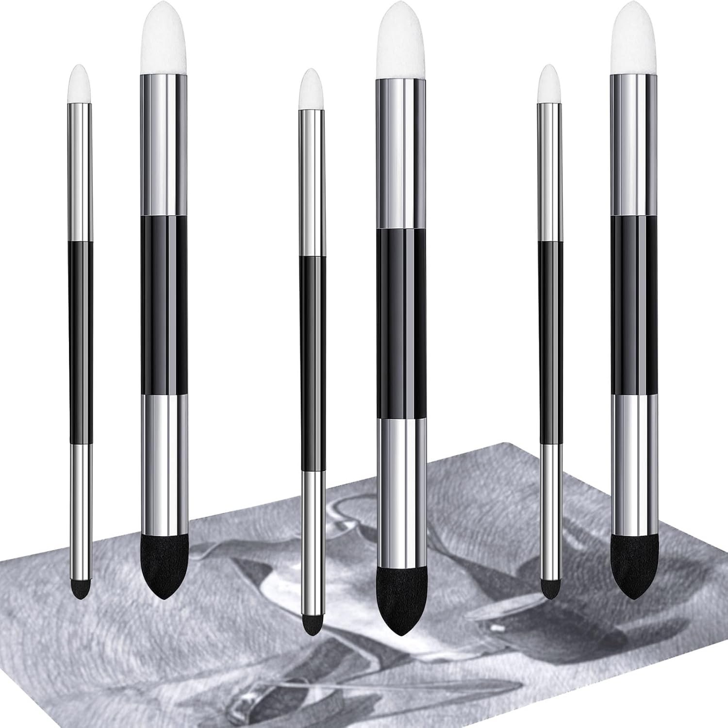 Blending Spon Pen Double Headed Rub and Buff Washable Sketch
