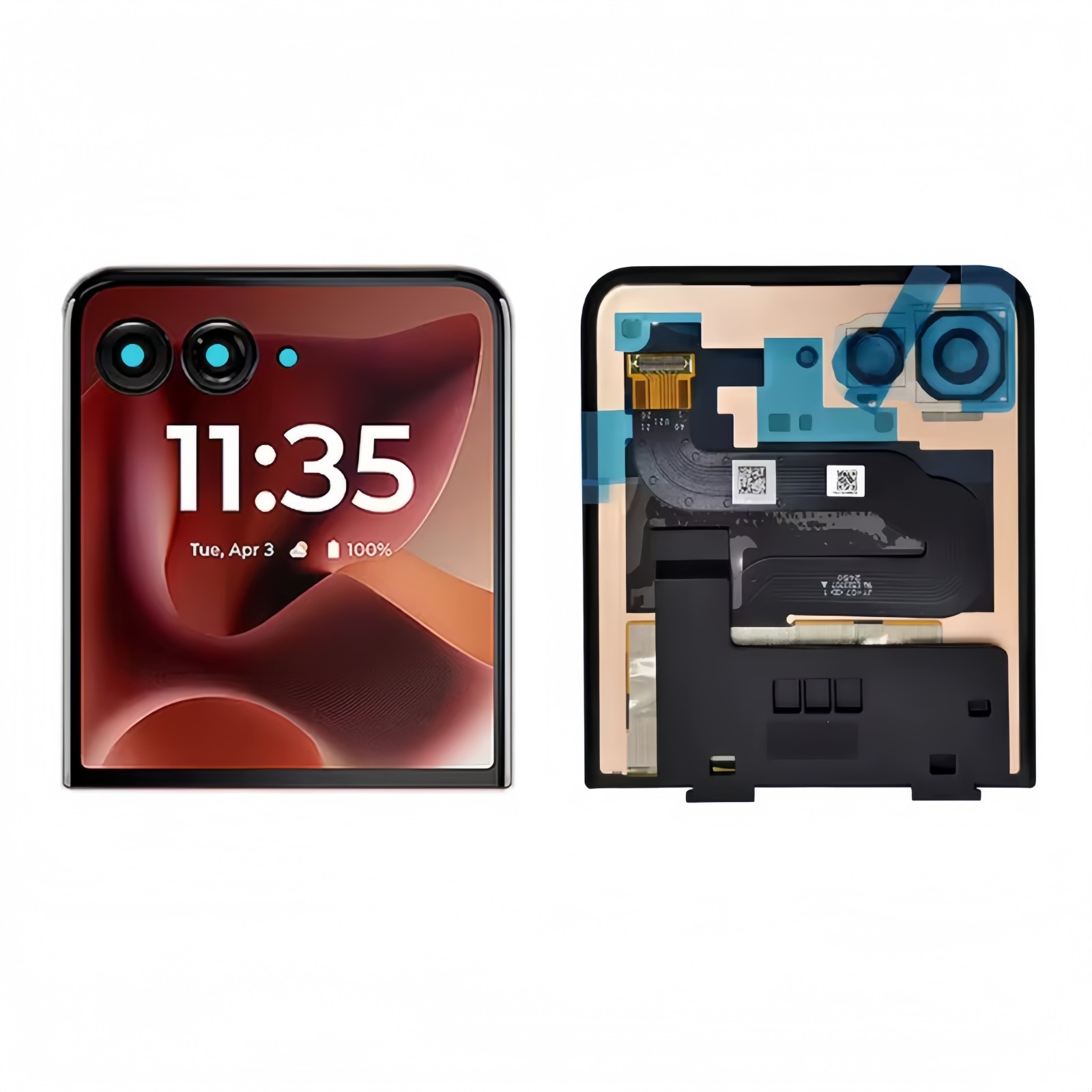 OLED secondary screen suitable for Motorola Razr Ultra 2025/Razr 60 Ultra
