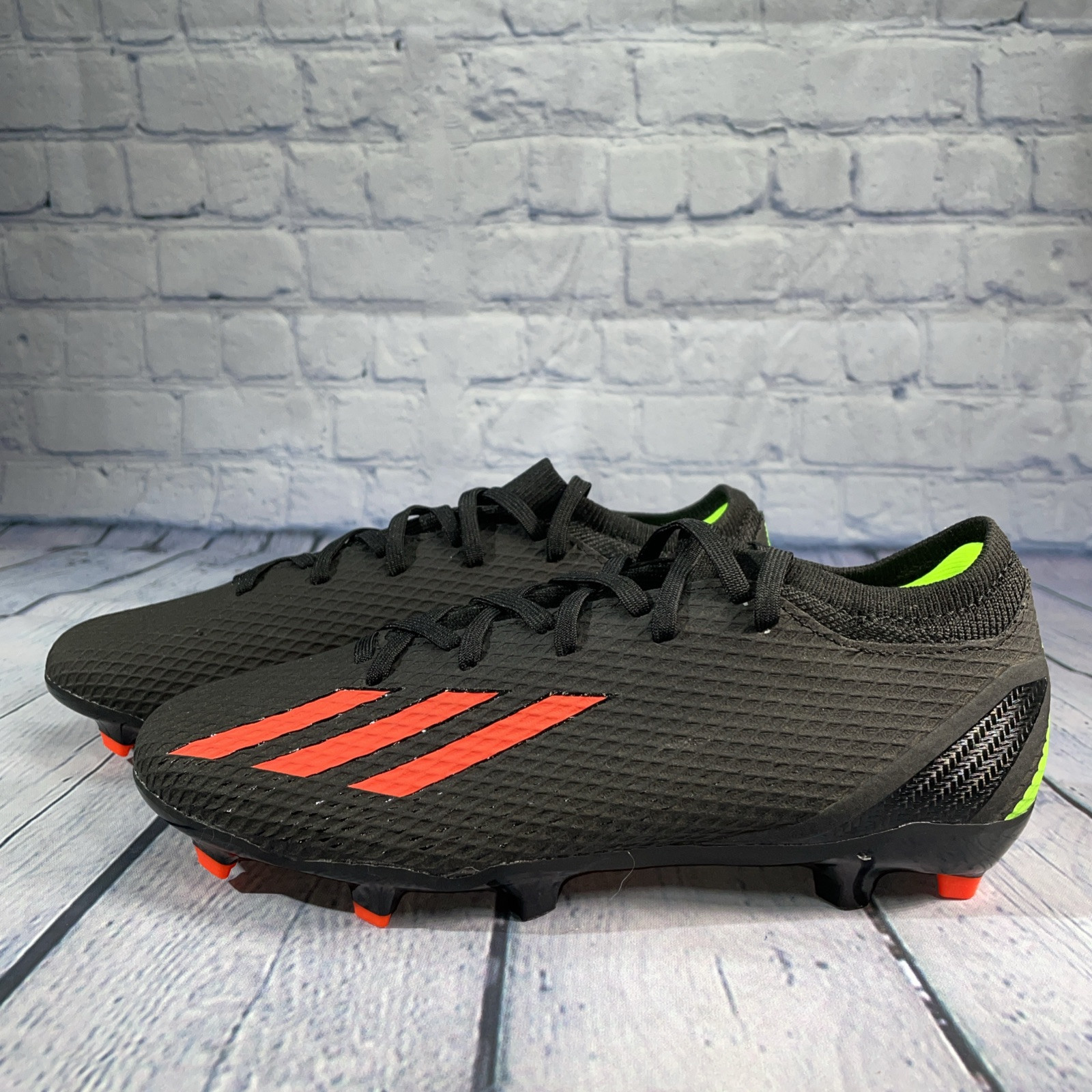 adidas X Speedportal.3 Firm Ground Soccer Cleats Black ID4922 Mens Sz 6.5