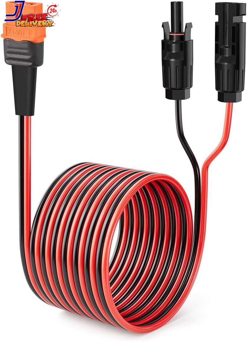 12AWG 100FT Solar to Xt60I Cable 2 10 25 35 50 75 100FT Solar Connector to Xt60I
