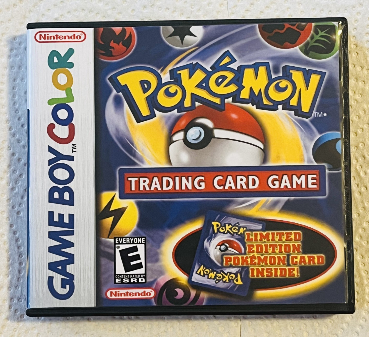 Pokemon Trading Card Game Case Only Game Boy Color Nintendo DS Case Sized