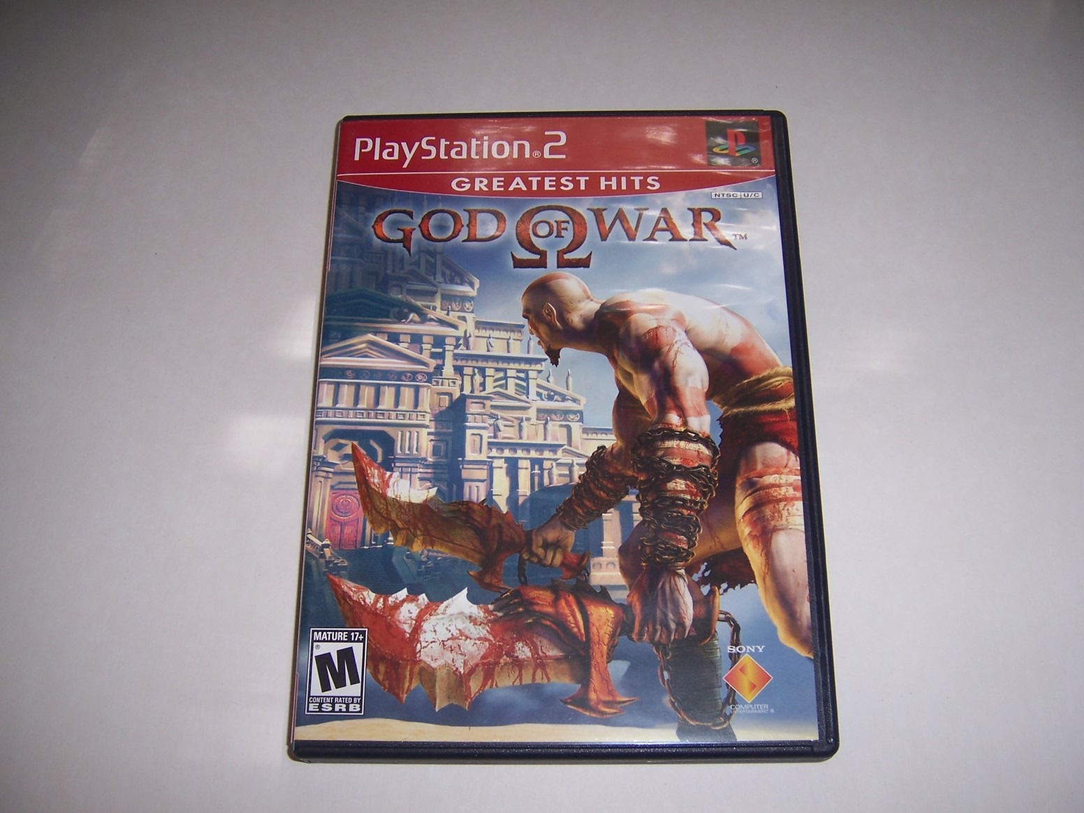 God of War PlayStation 2  Authentic *Case Only* PS2 Greatest Hits Version