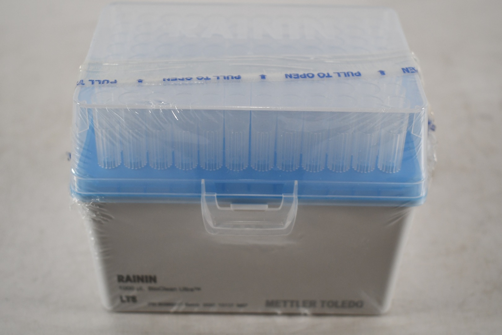 NEW Mettler Toledo Rainin 30389211 1000 uL BioClean Ultra Pipette Tips 96 Pieces