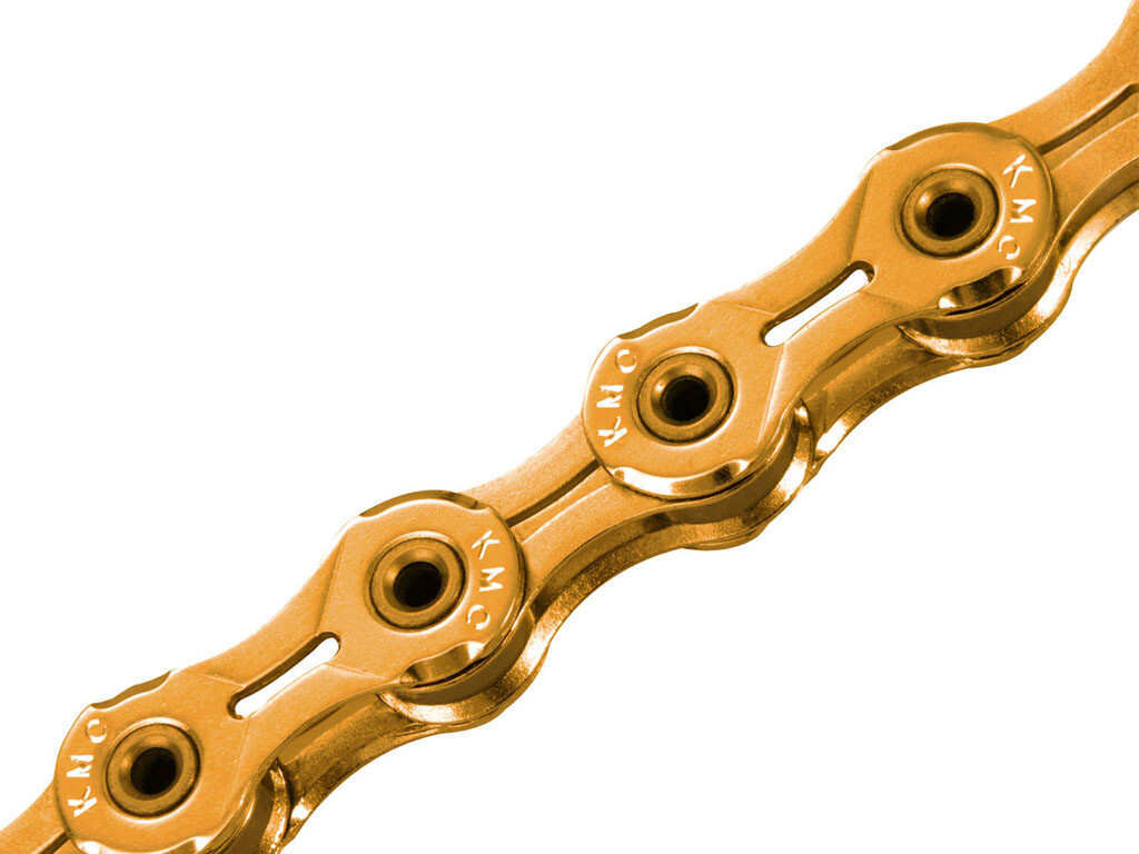 KMC 11 Speed X11SL Ti-N Gold 118 Links MTB Bicycle Road Bike Chains Quick-Link
