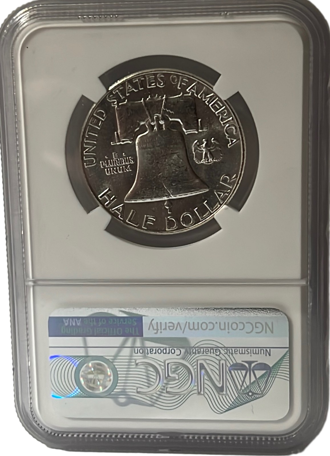 1963 Franklin Half Dollar 50c 90% Silver NGC MS64