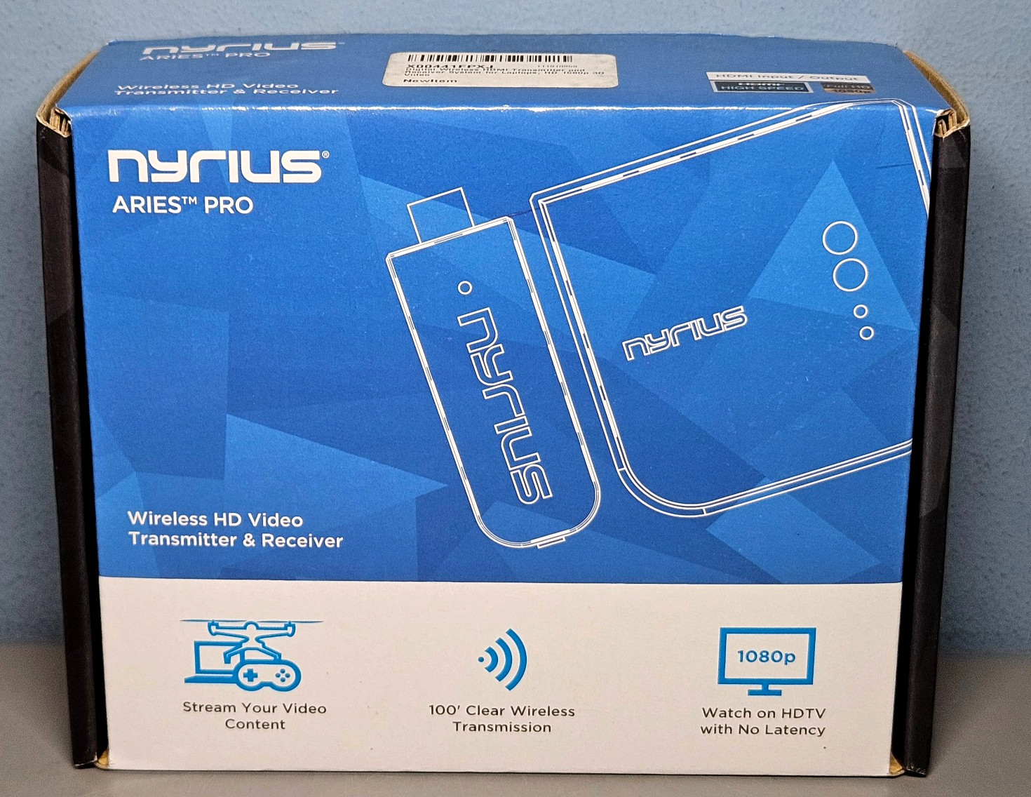 Nyrius Aries Pro Wireless HD Video Transmitter & Receiver - New & Sealed!