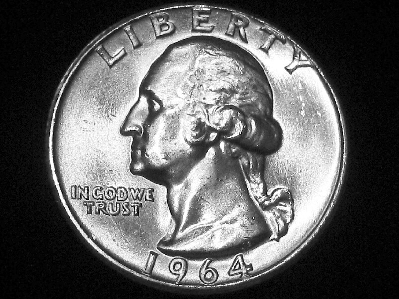 1964 Washington Quarter --- Choice Uncirculated