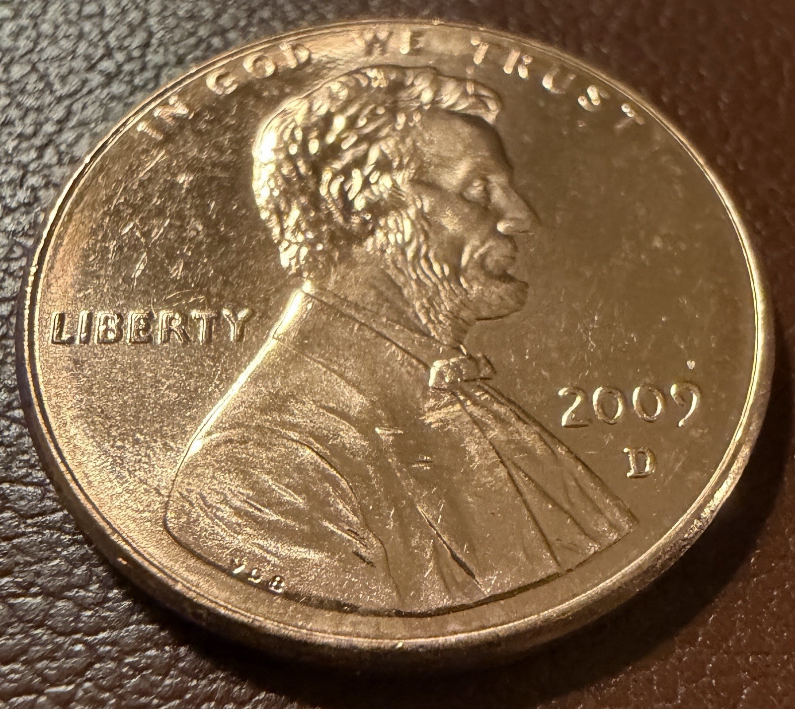 RARE 2009D Lincoln Bicentennial 1 Cent Formative Years With Obverse Error (#278)