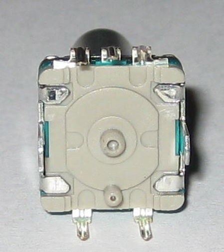 Alps Rotary Encoder w/ Momentary Switch - 30 Detents / 360 Degrees - PC Board
