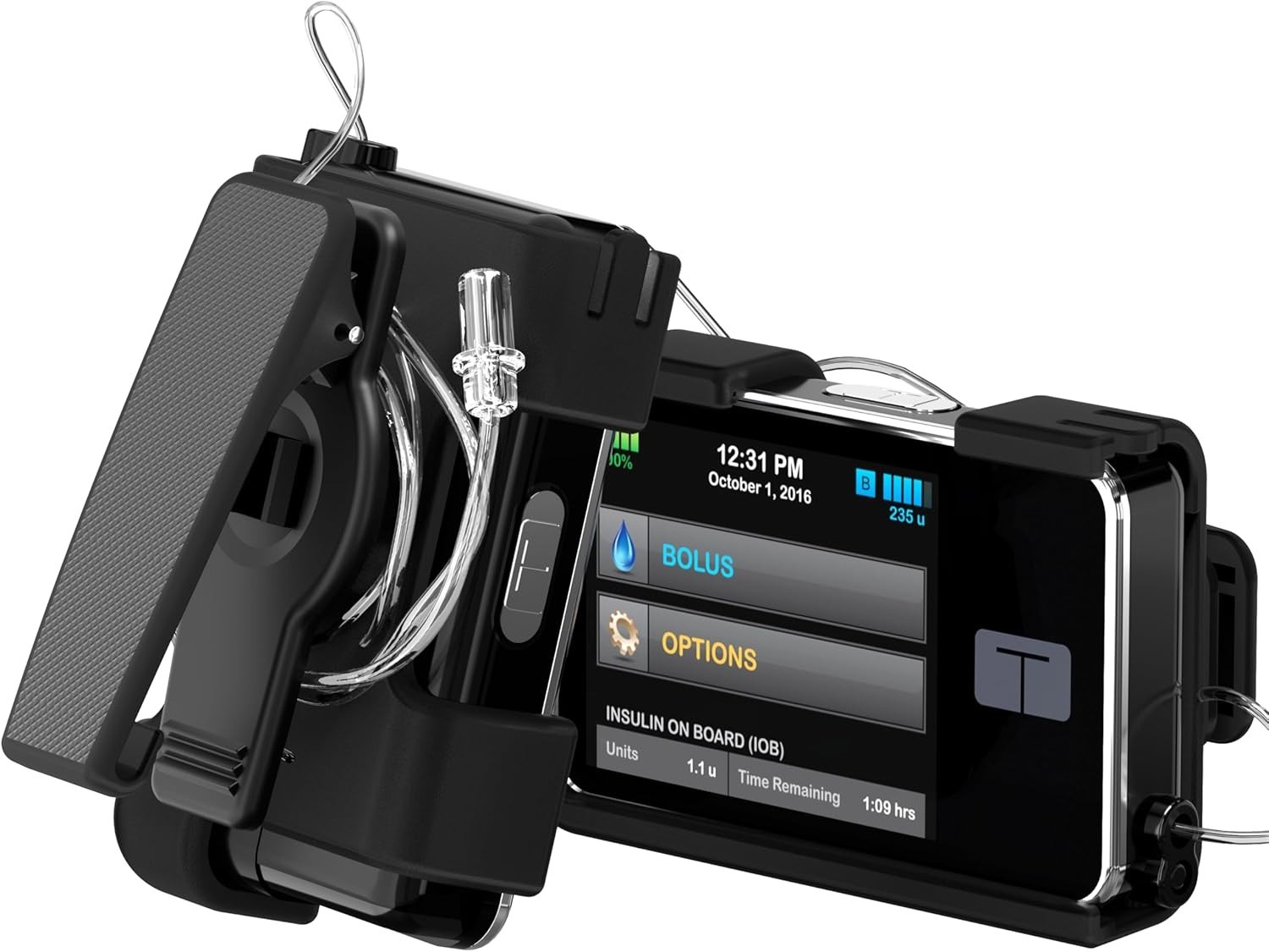 Tandem t:Slim X2 Pump Case with 360° Rotating Belt Clip, t Slim Pump Case Sturdy