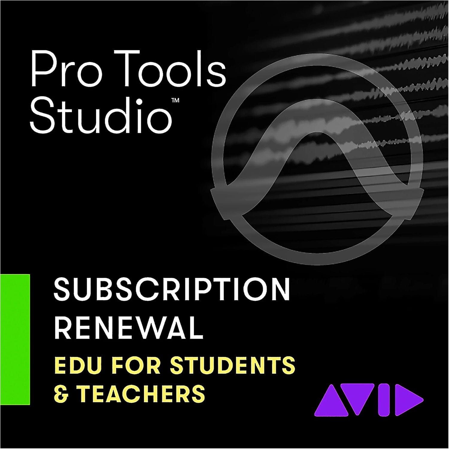 Pro Tools Studio Subscription Renewal Academic Institution
