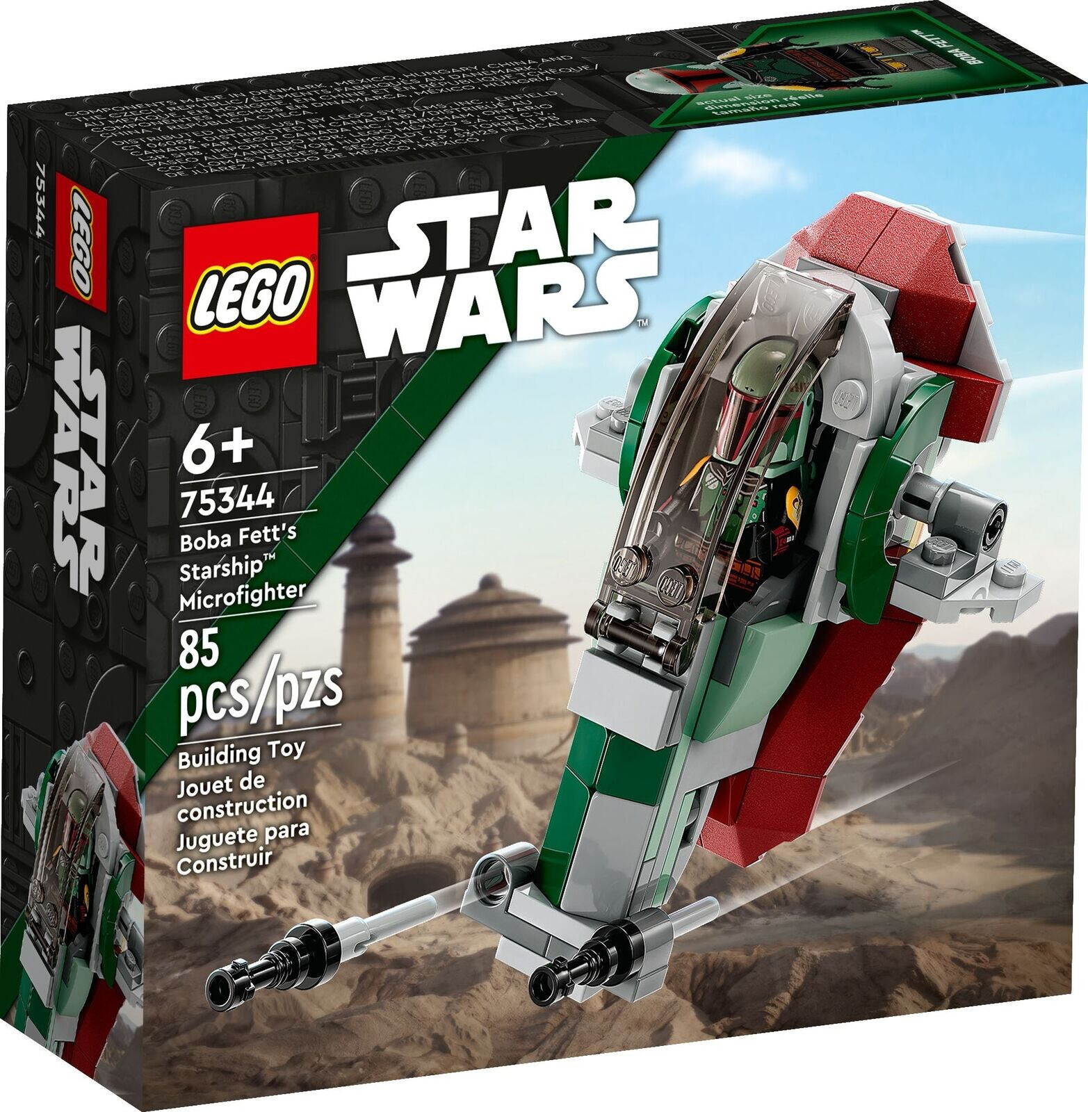 LEGO® Star Wars™ Boba Fett's Starship Microfighter 75344 4d2