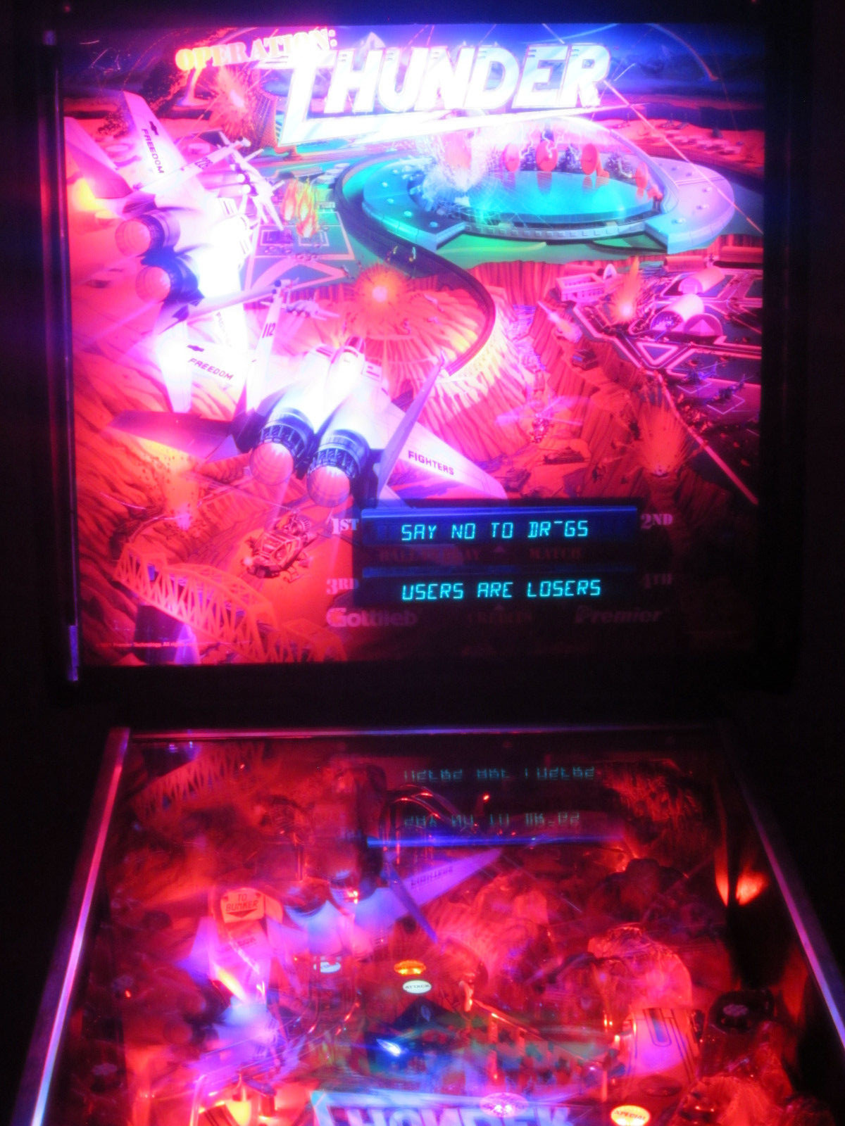 OPERATION THUNDER -NON GHOSTING Lighting Kit custom SUPER BRIGHT PINBALL LED KIT