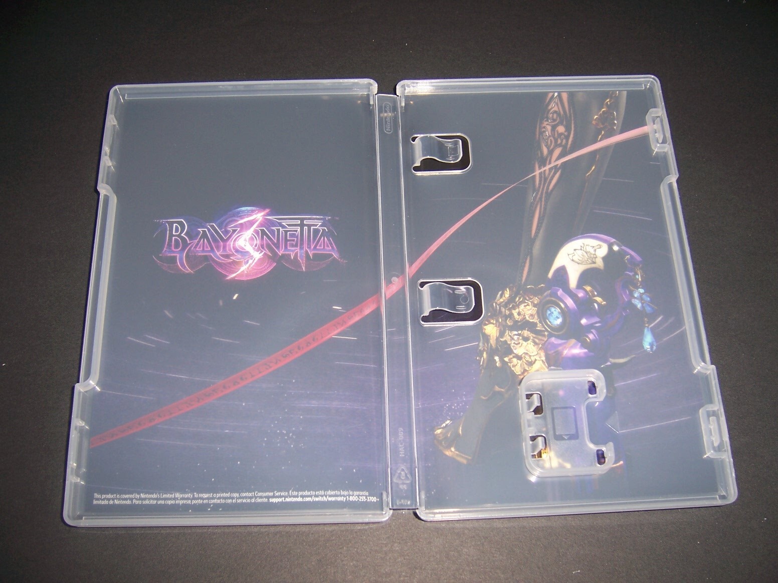 Authentic Box Case ONLY Replacement Nintendo Switch for Bayonetta 3 Three