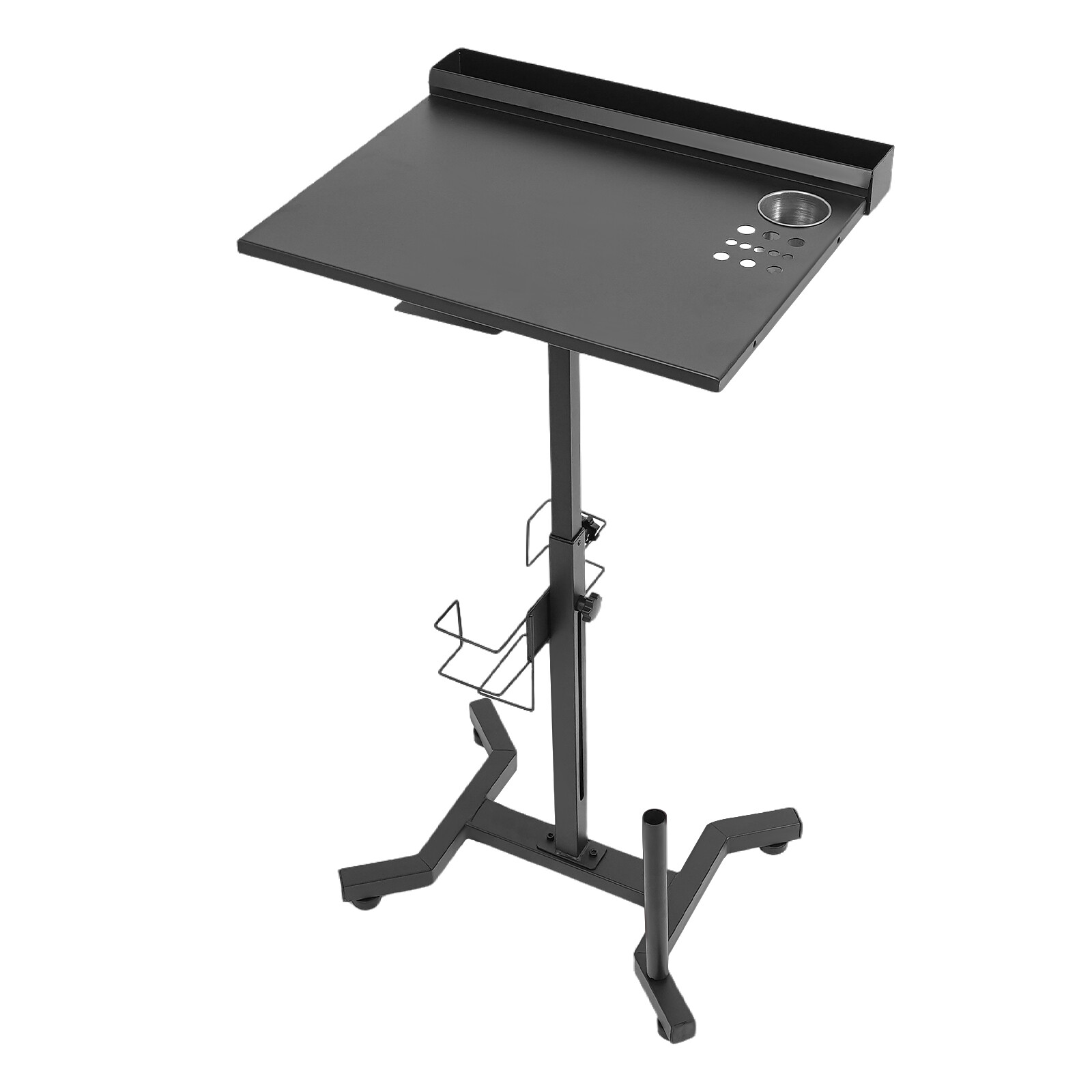 Salon Table Station Portable Mobile Station Table Station With Adjustable Height