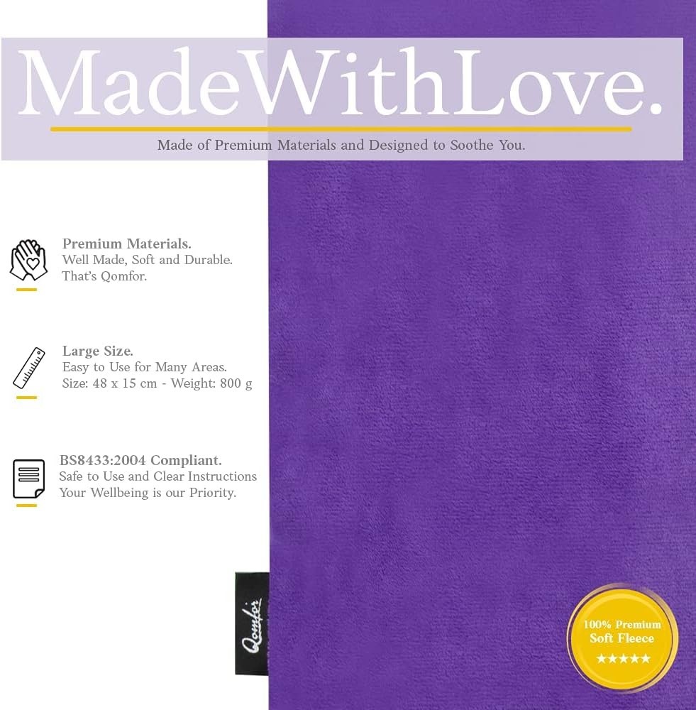 Long-Lasting Microwave Heating Pad for Neck, Back & Cramps - Easy & Effective