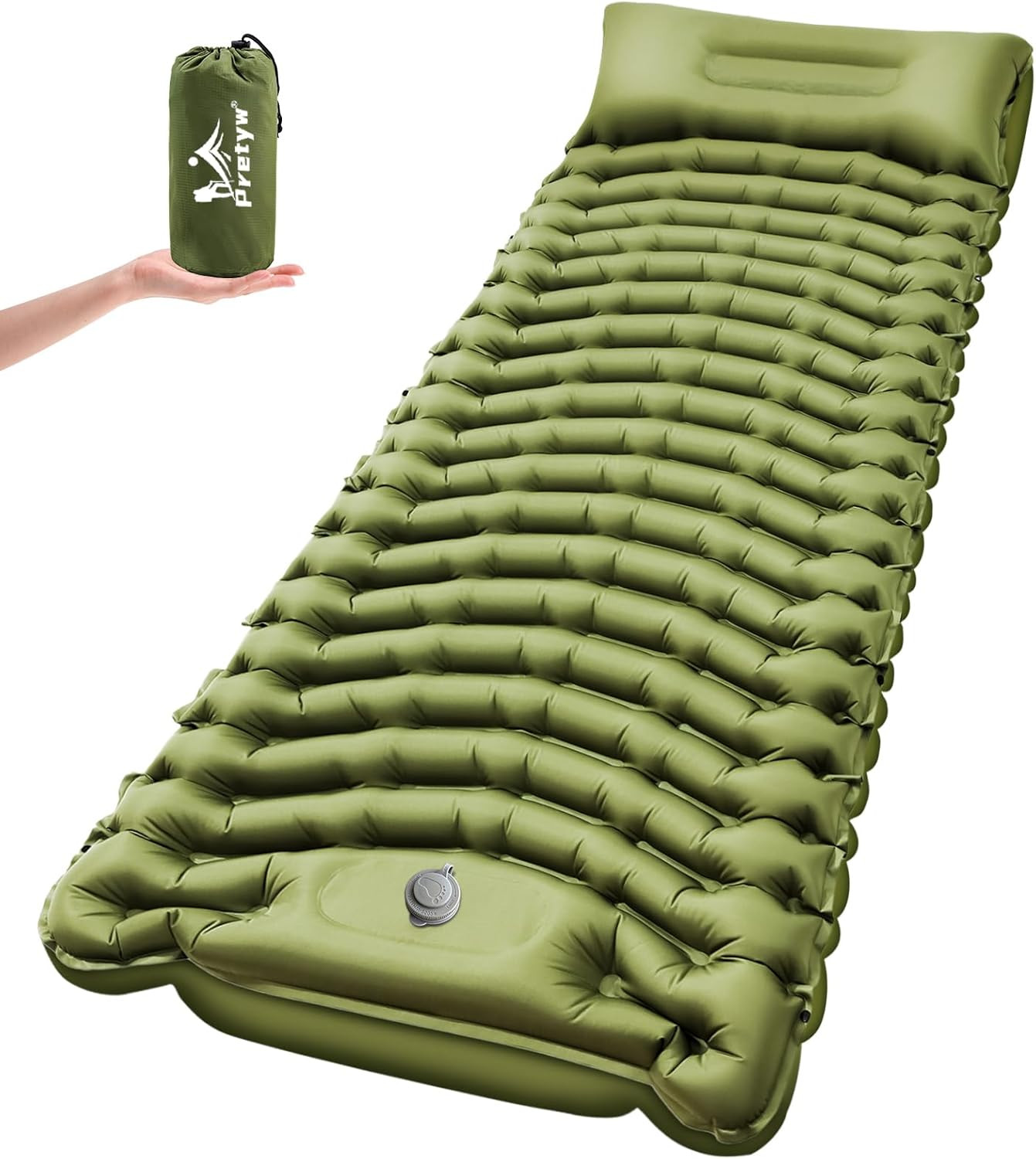 Camping Mattress, Compact Inflatable Portable Mat for Camping, Backpacking