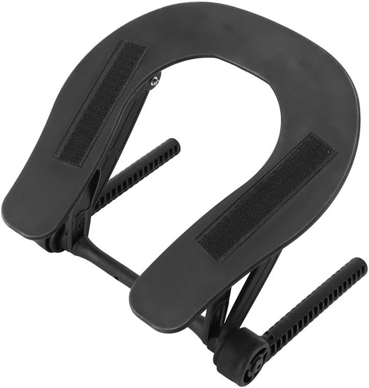 Massage Table Face Cradle Headrest,Adjustable 26 cm x 27 x 7 cm, Black