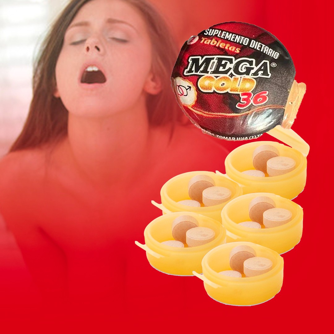 Mega Gold 36 Fluid Volume Enhancer 15 Pill Natural Sex Enhancement Supplement