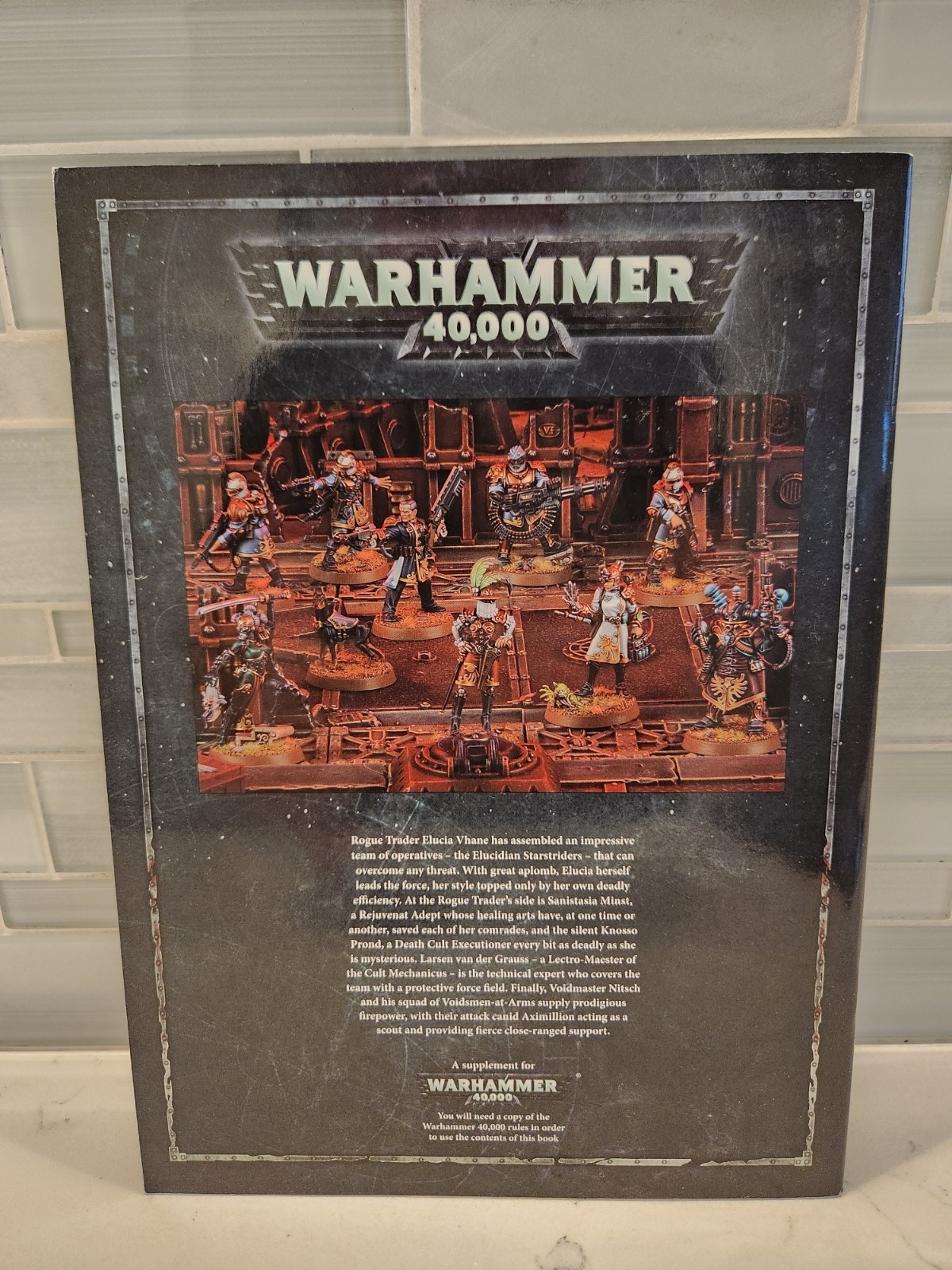 Warhammer 40,000 40k Codex Elucidian Starstriders Games Workshop Book