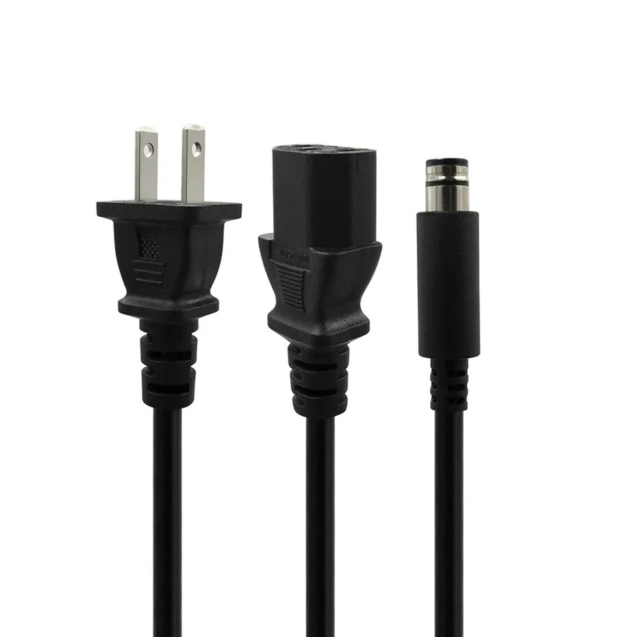 AC Power Supply Brick Charger Adapter Cable Cord for Microsoft Xbox 360 E System