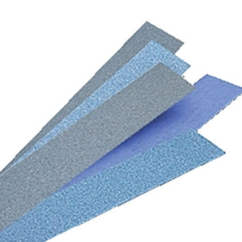 2.75" x 17.5" 40 Grit Clip-on/Non-Stick Long Board Sandpaper, 50/Pk