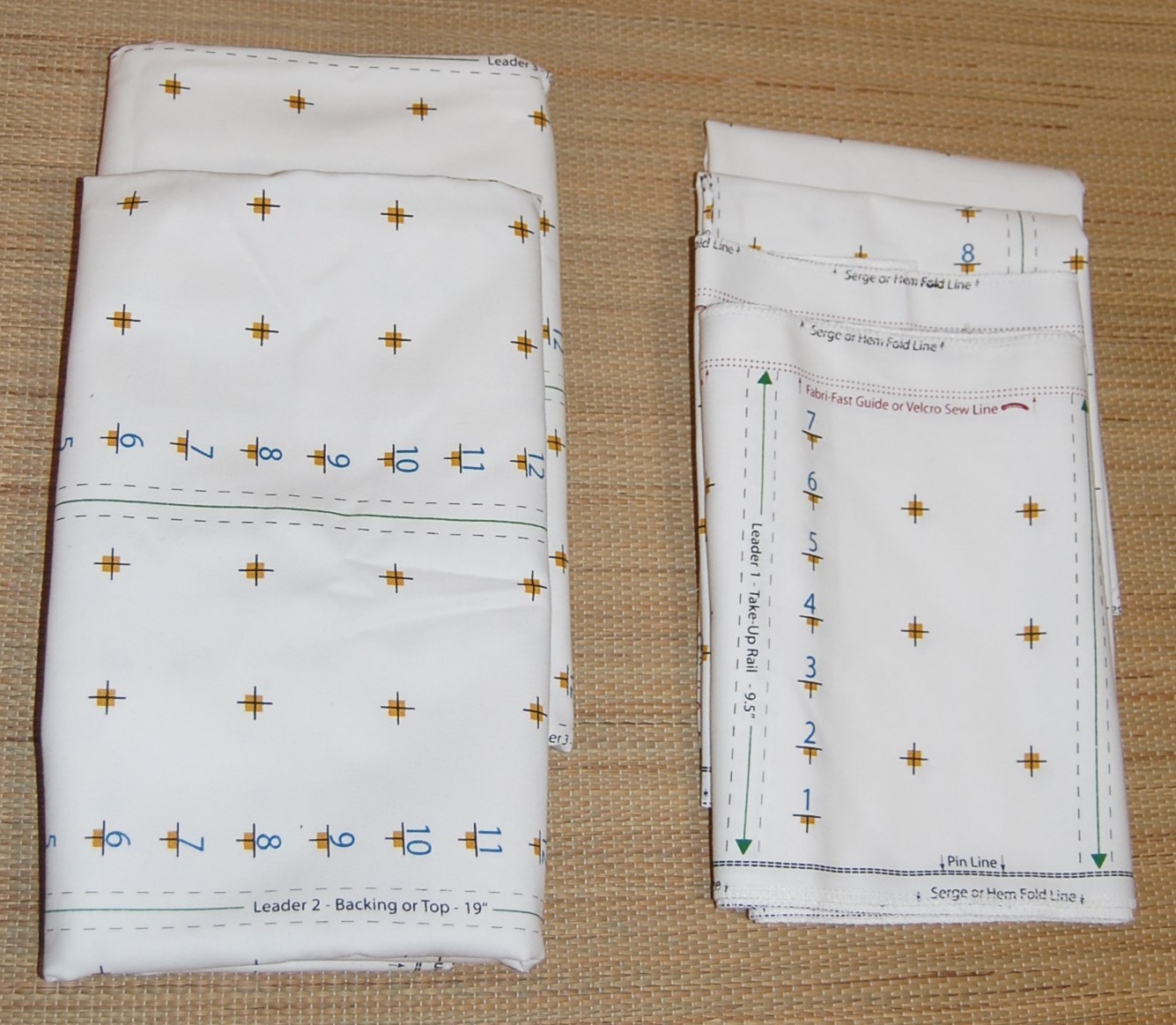 7 Grace Start Right Precision Cloth Leaders Quilting Installation Guide #31