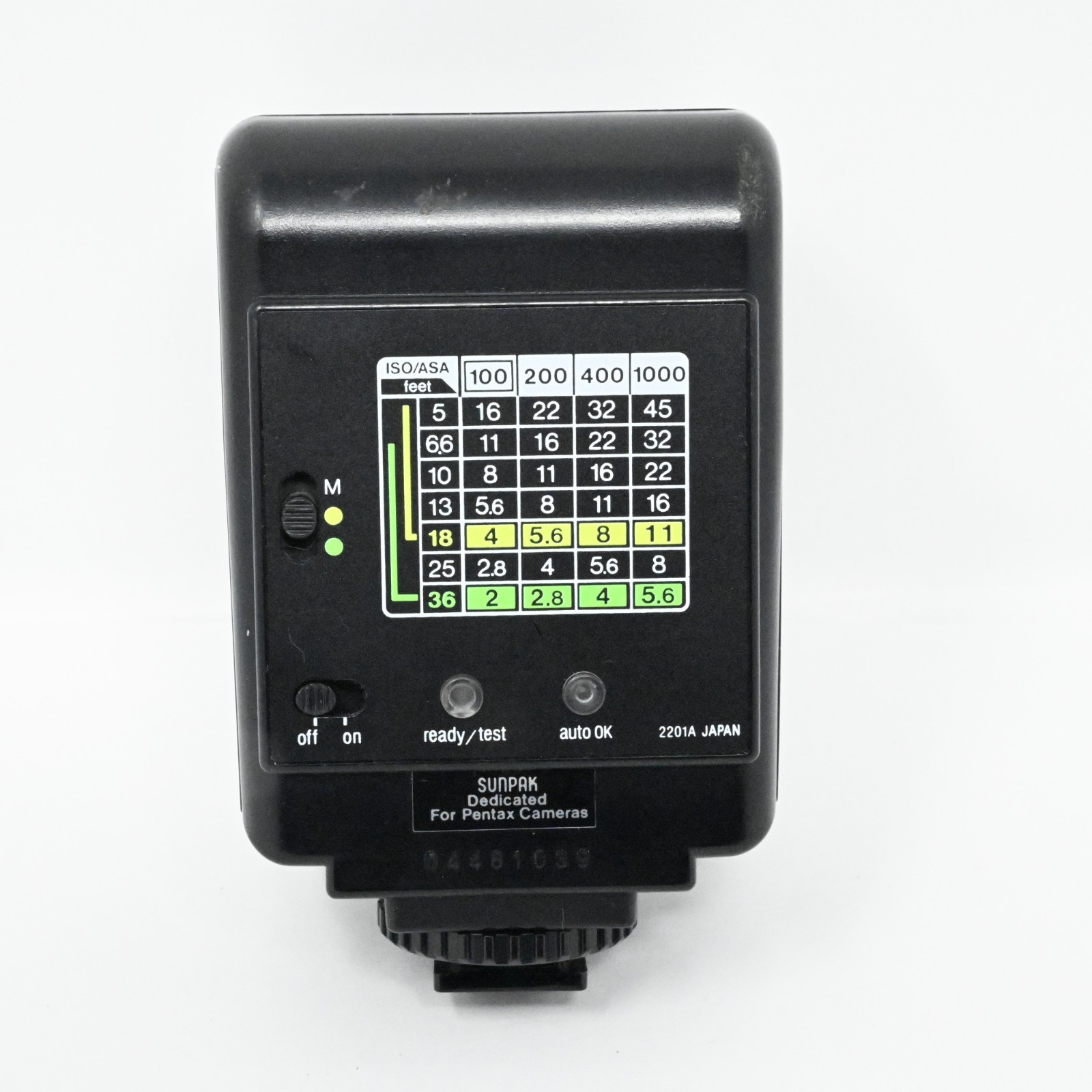 sunpak auto 221 d flash for Pentax working