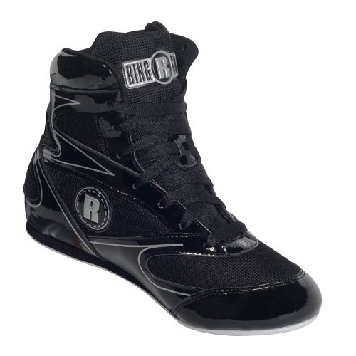 Ringside Diablo Boxing Shoes Black Low Top High Performance Slip Resistant Si...