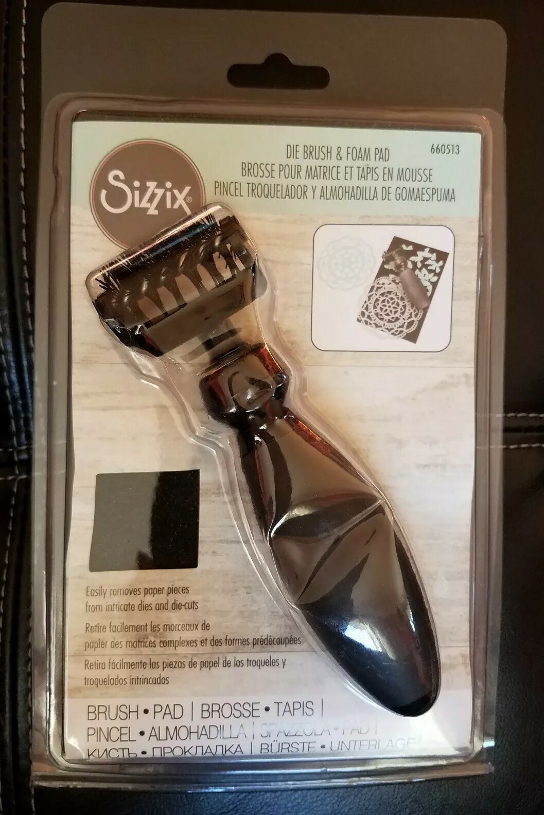Sizzix Die Brush and Foam Pad New