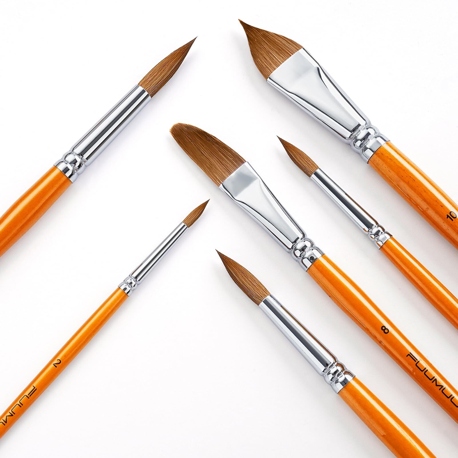 Sable Watercolor Brushes Kolinsky Watercolor Paint Brushes for Artists Profes...