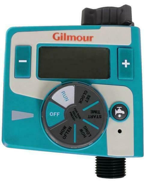 NEW SEALED Gilmour  Single Hose  Outlet Programmable Electronic Water Timer