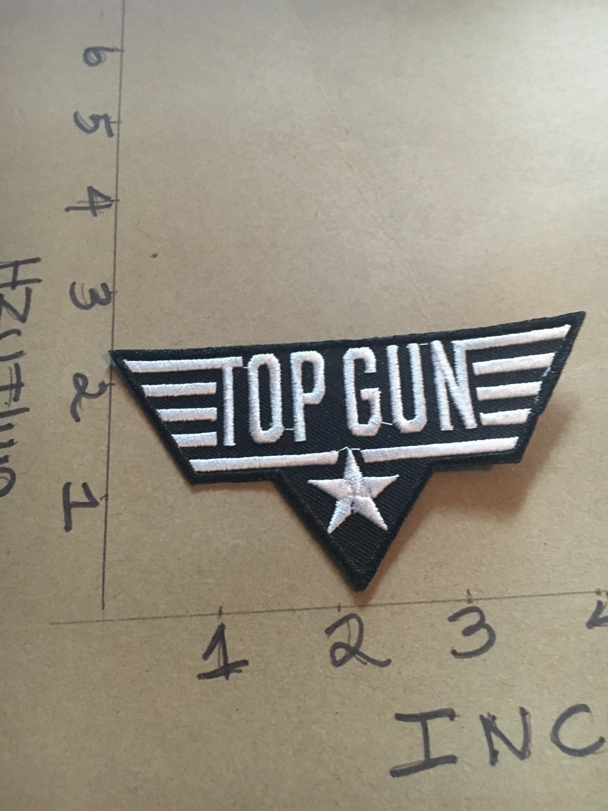 US Navy Top Gun Patch 4/30/26 modern variant 2 white