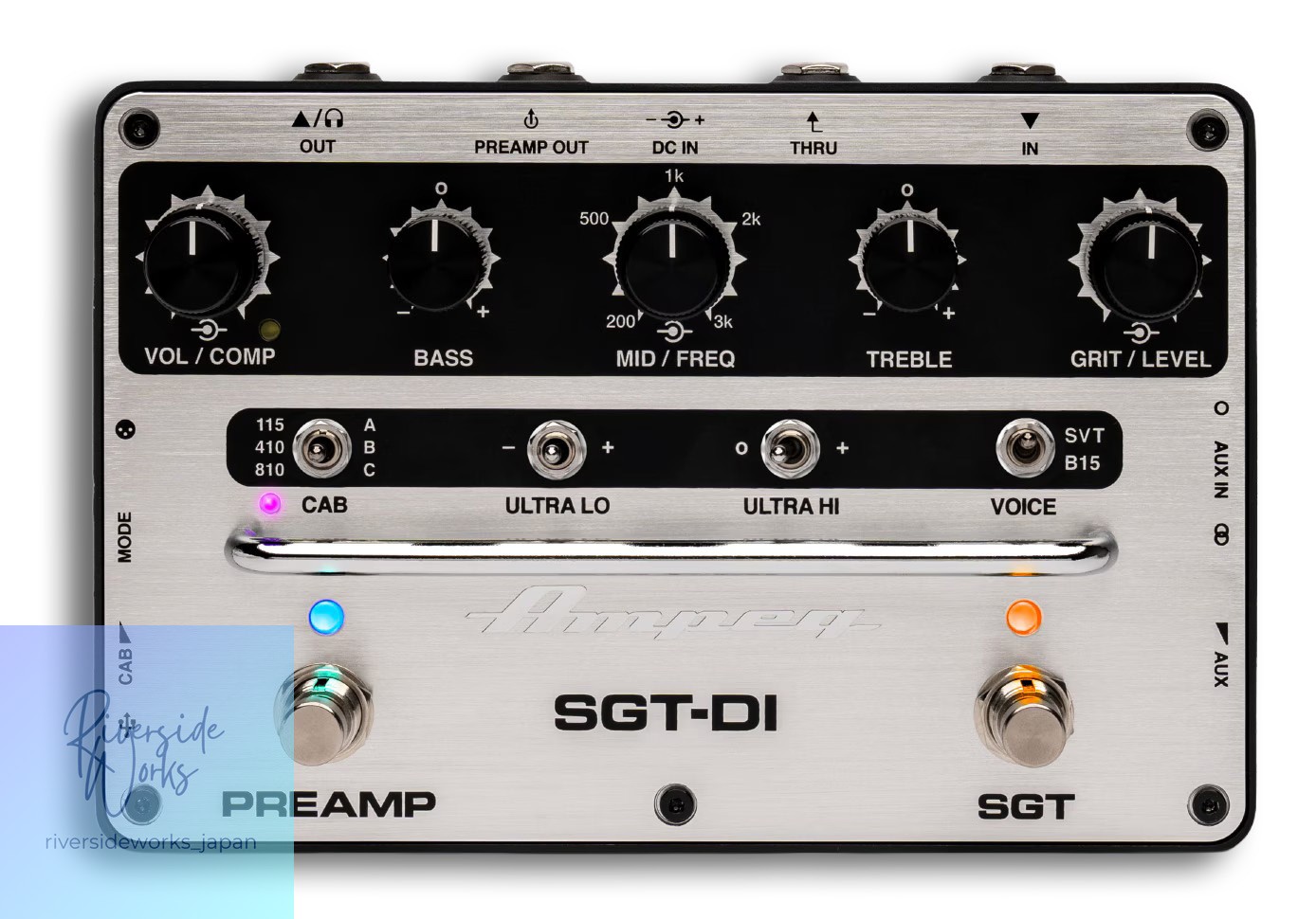 AMPEG SGT-DI Bass Preamp and DI Box
