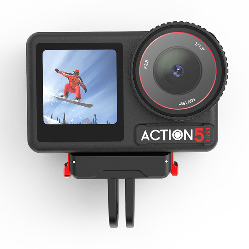 For DJI OSMO ACTION 4/3/5 PRO Magnetic Quick Release Base Quarter Adapter