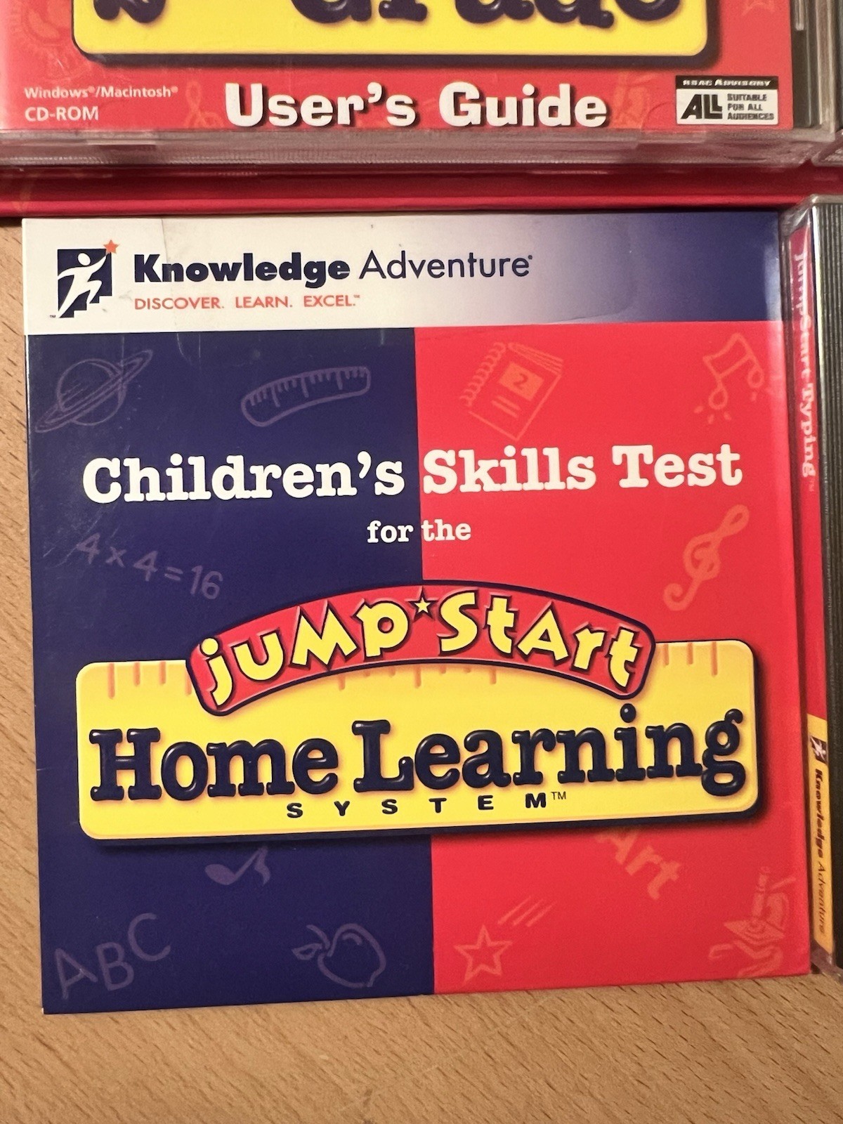 vintage JumpStart Learning System 12 CD-ROM Box Set Missing One CD Most Sealed.