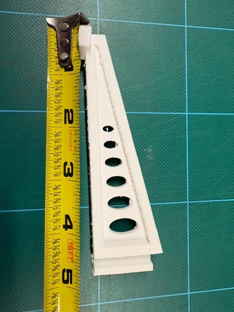 Flying Model Rocket Display Stand 29mm New 3D Printed Collapsible