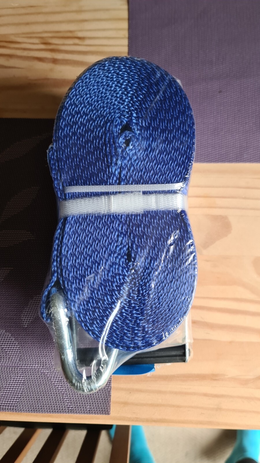 heavy duty 10m x 50mm ratchet & strap