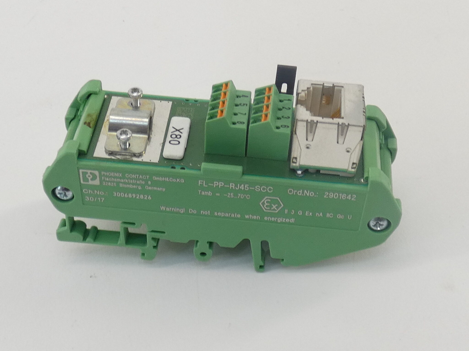 Phoenix Contact FL-PP-RJ45-SCC Patch Panel 2901642 RJ45