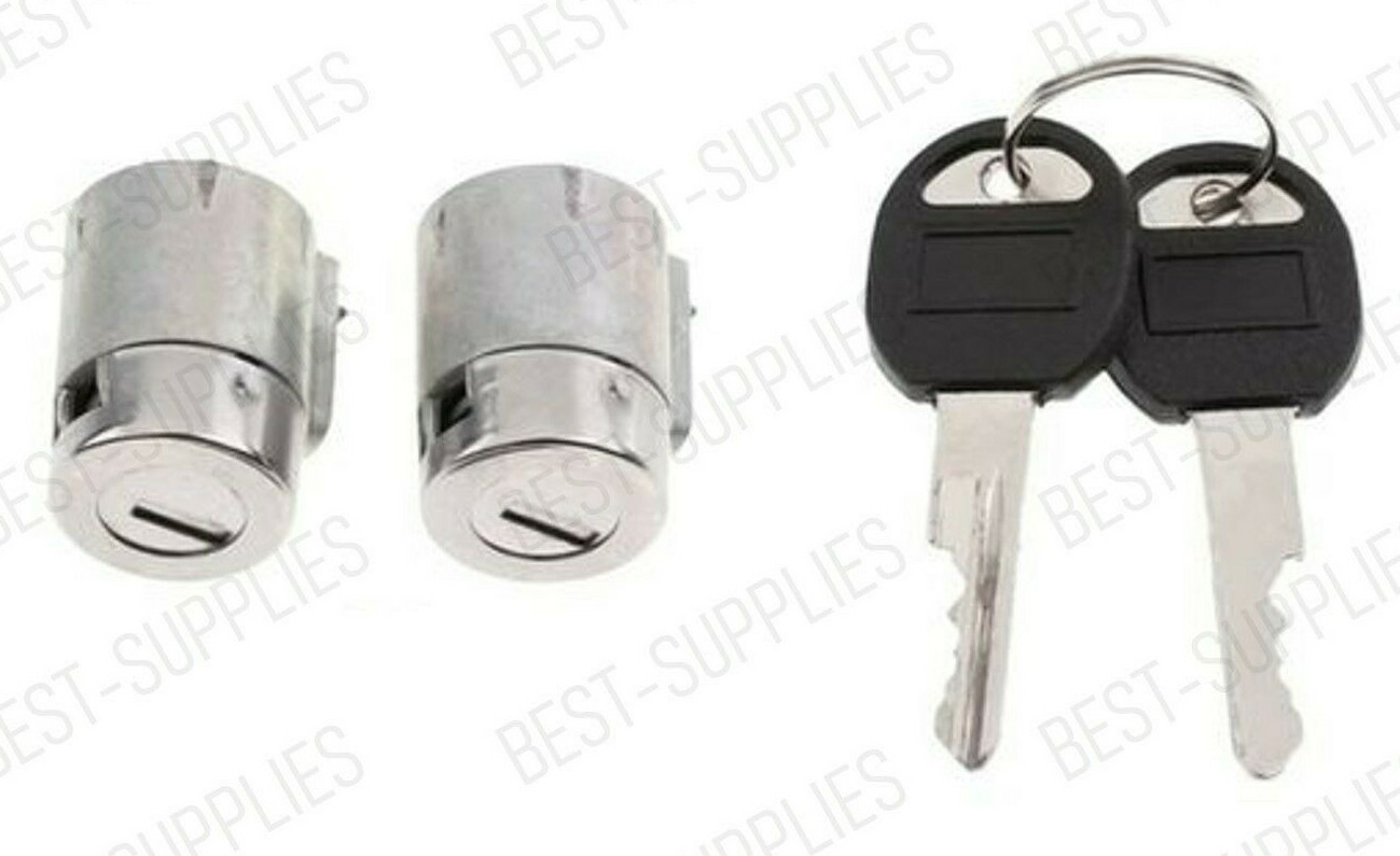 Door Lock Cylinder Set with 2 Keys For 1995-2000 CHEVY GMC TRUCK SUBURBAN