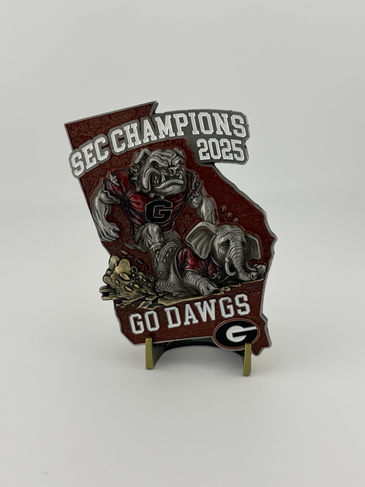 University of Georgia SEC Champions Challenge Coins! UGA Bulldogs