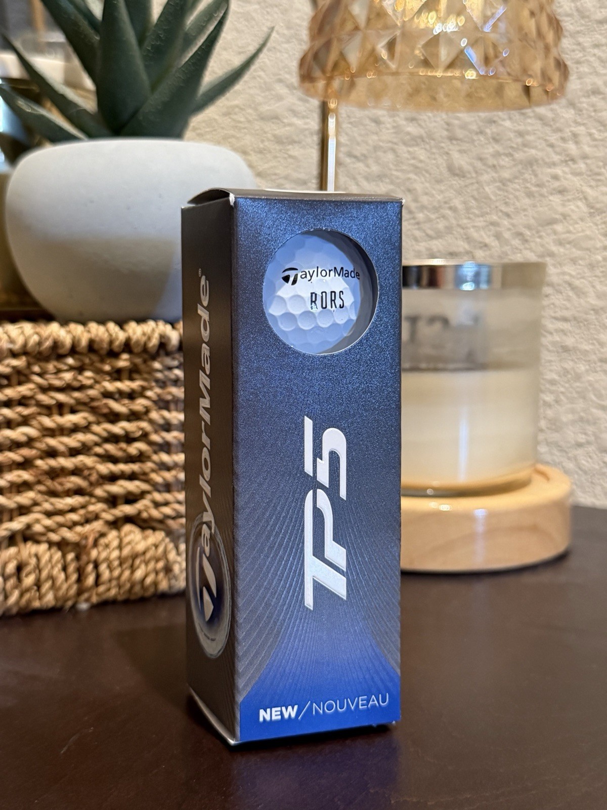 TaylorMade TP5 RORS Golf Balls Rory McIlroy Masters Special Ed 3 Balls; 1 SLEEVE