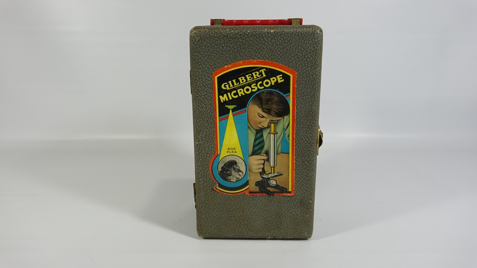 Gilbert Microscope for Kids With Slides & Case