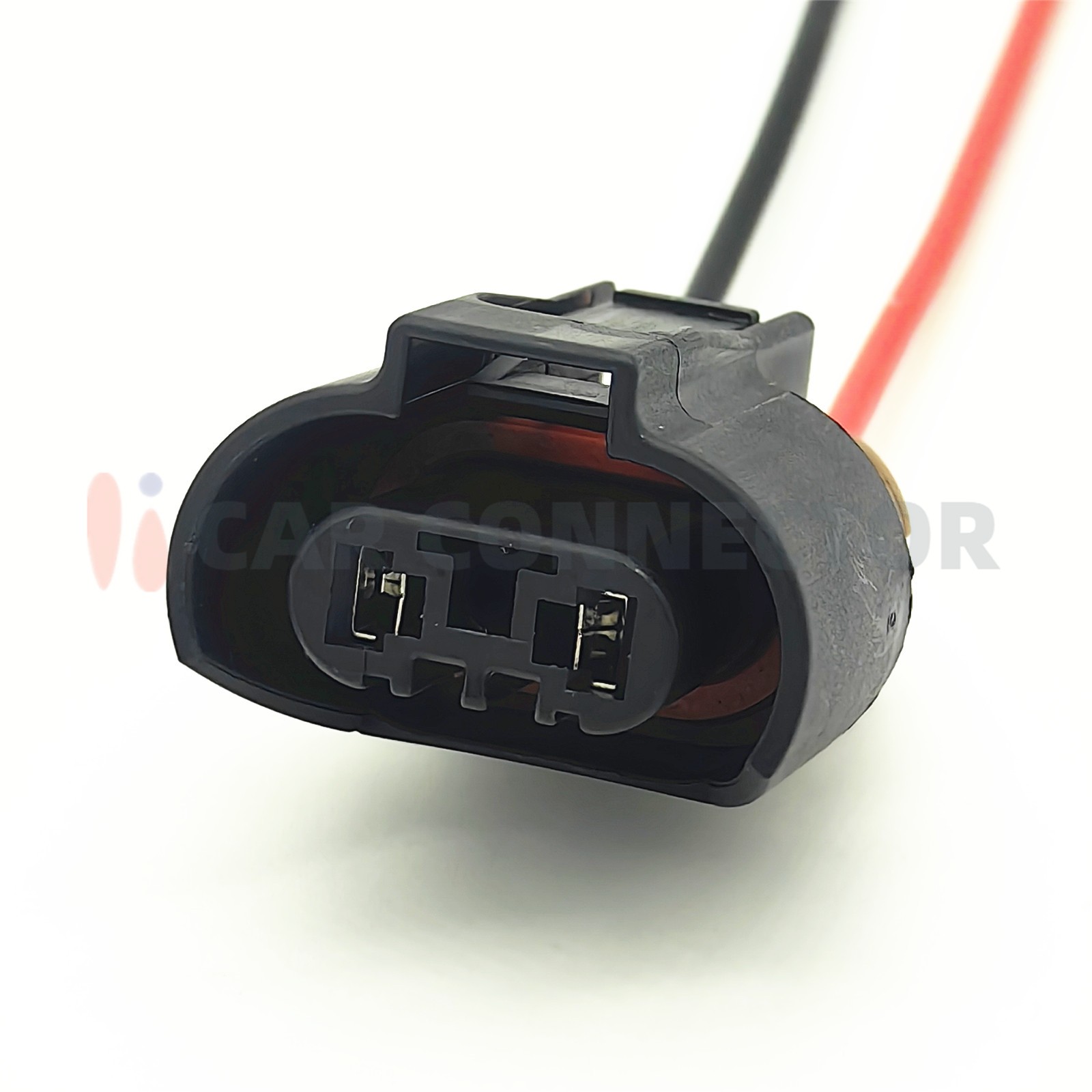 2-Pin High Beam Headlight Connector Pigtail Harness For 2013-2014 Toyota Prius V