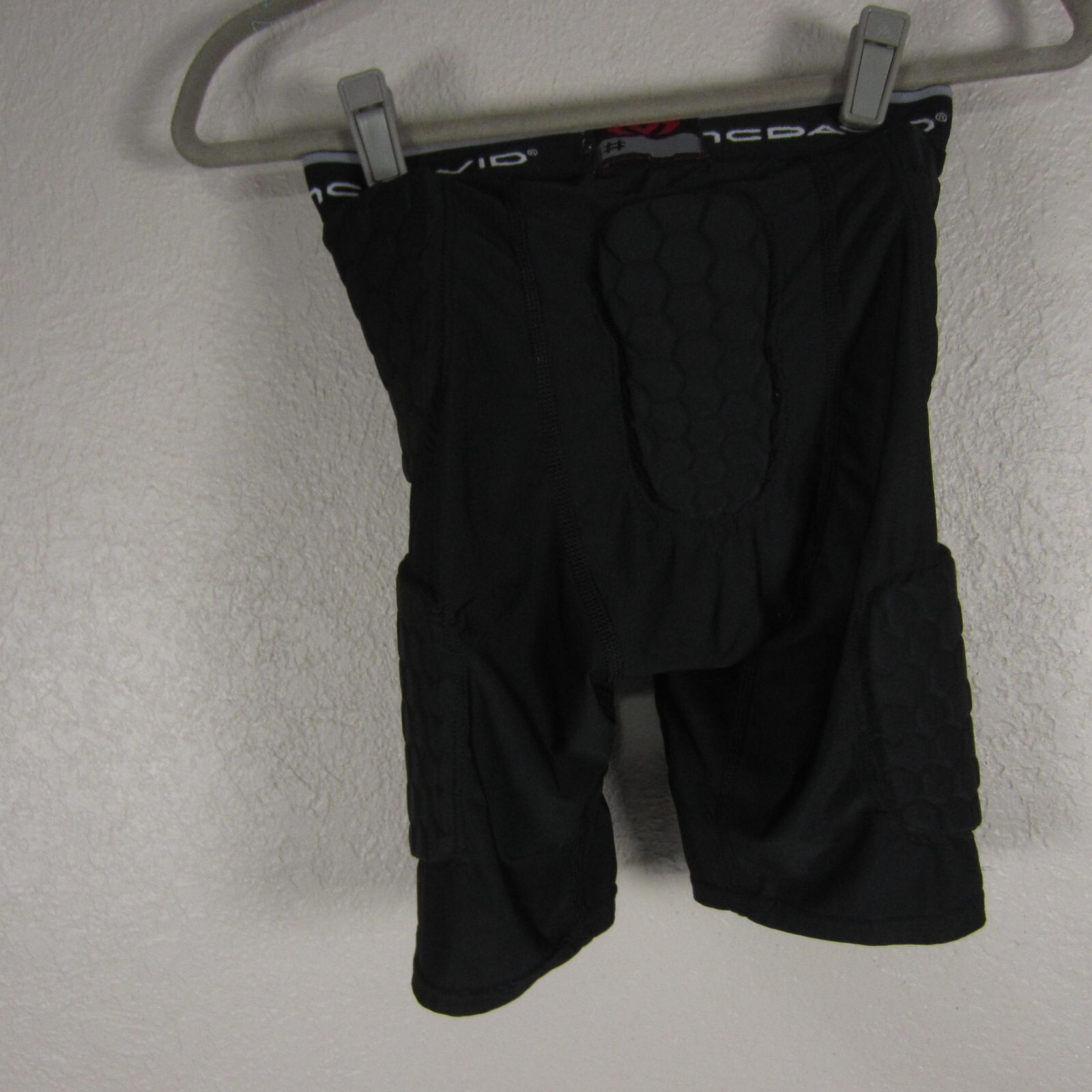 McDavid Hex Shorts Mens Small Black Girdle Compression Padded Protector
