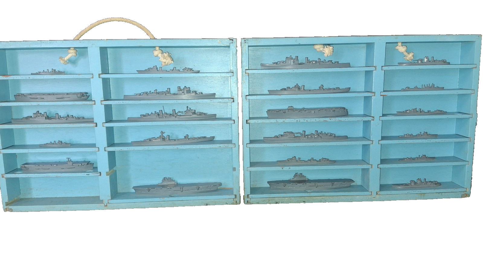 World War II US Navy miniature ship ID case Framburg British Royal Navy 1944 Mk1
