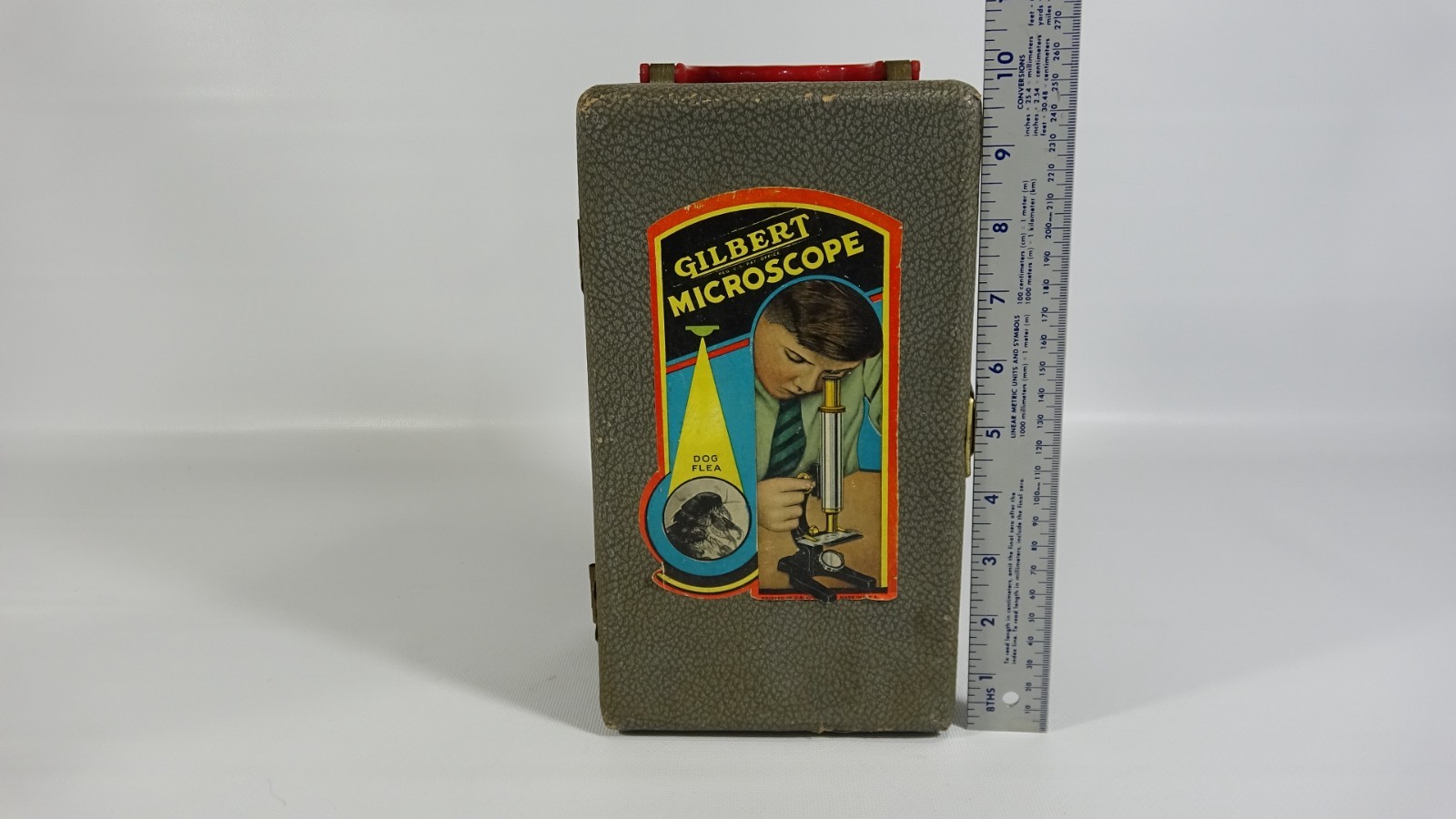 Gilbert Microscope for Kids With Slides & Case
