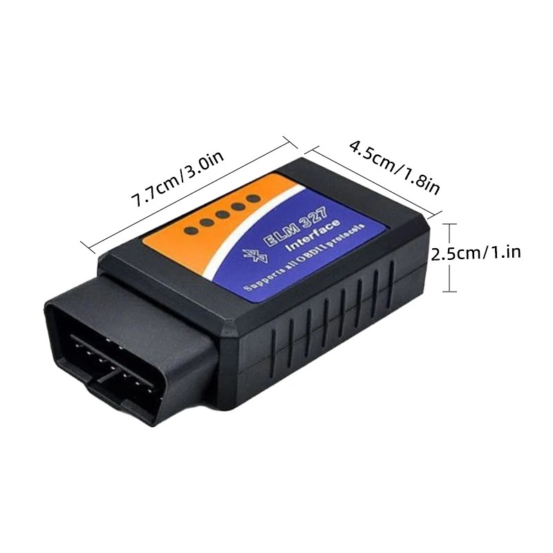 Bluetooth OBD2 OBDII Car Diagnostic Scanner Auto Fault Code Reader Tool ELM327